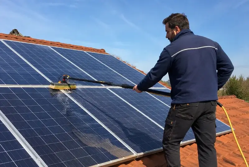 Nettoyage et entretien de panneaux solaires à Benfeld